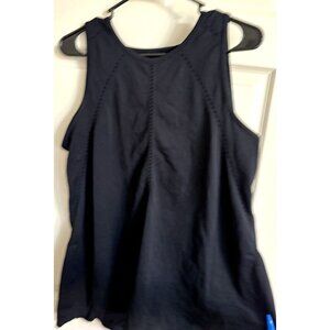 Athleta Black Foothill Split Back Tie Back Womens Size Medium